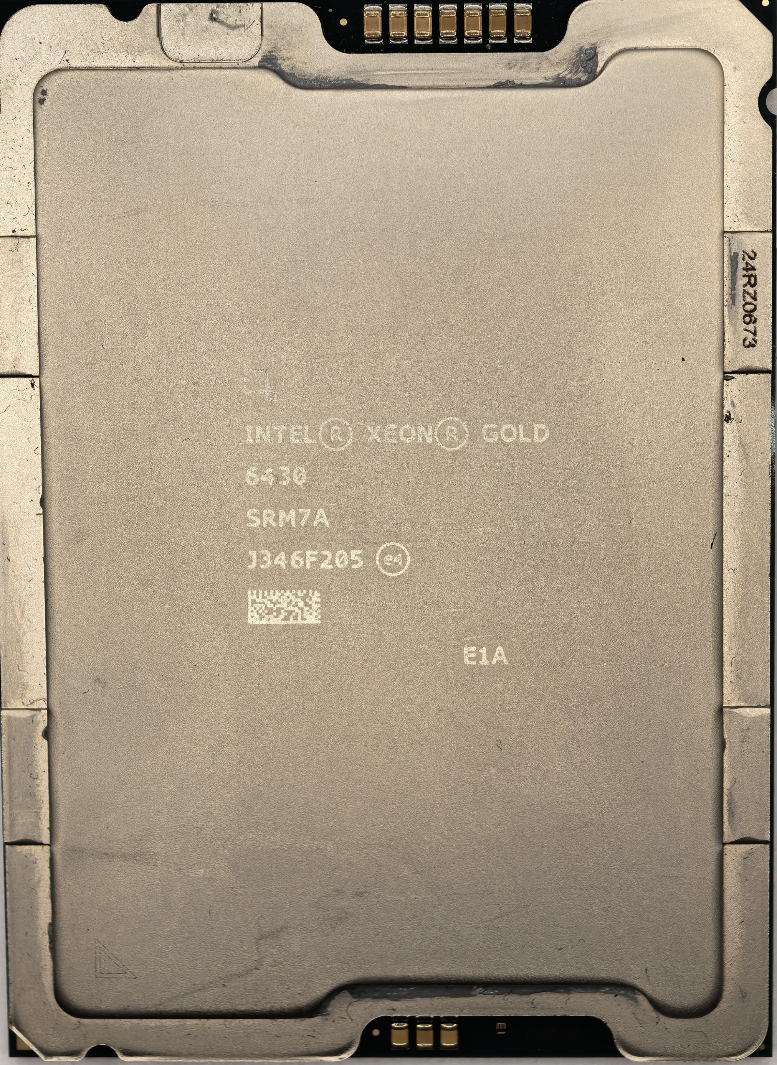Процессор/ Intel Xeon Gold 6430 2. 1G, 32C/64T,  16GT/s, 60M Cache, Turbo, HT (270W) DDR5-4400, 338-CHTK