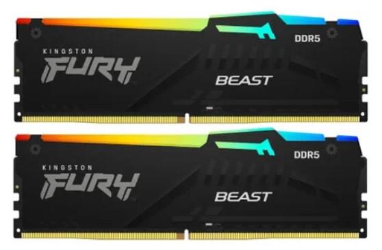 Модуль памяти DIMM 32GB (16GBx2) DDR5-6000 KF560C30BBEAK2-32 KINGSTON