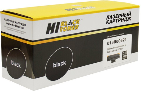 Картридж Hi-Black (HB-013R00621) для Xerox PE220, 3K (Повреждённая упаковка)