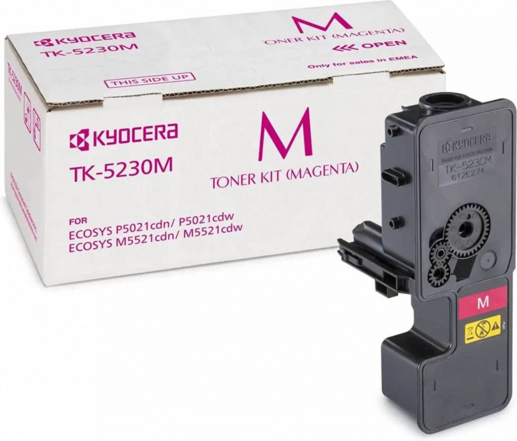 Тонер-картридж TK-5230M 2 200 стр. Magenta для P5021cdn/cdw, M5521cdn/cdw, 1T02R9BNL0
