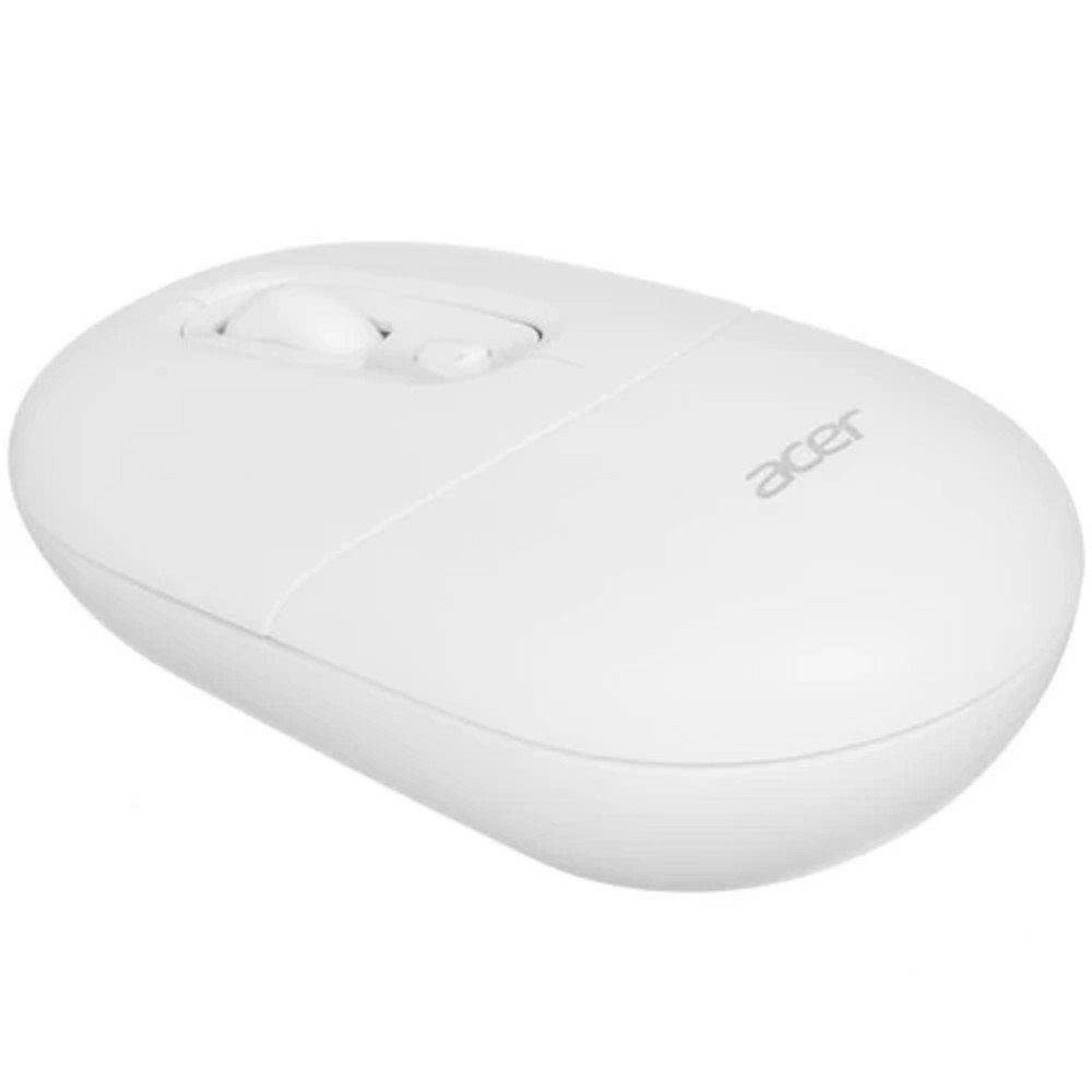 Acer OMR301 [ZL.MCECC.01U] белый оптическая (1600dpi) беспроводная BT/Radio USB (4but)