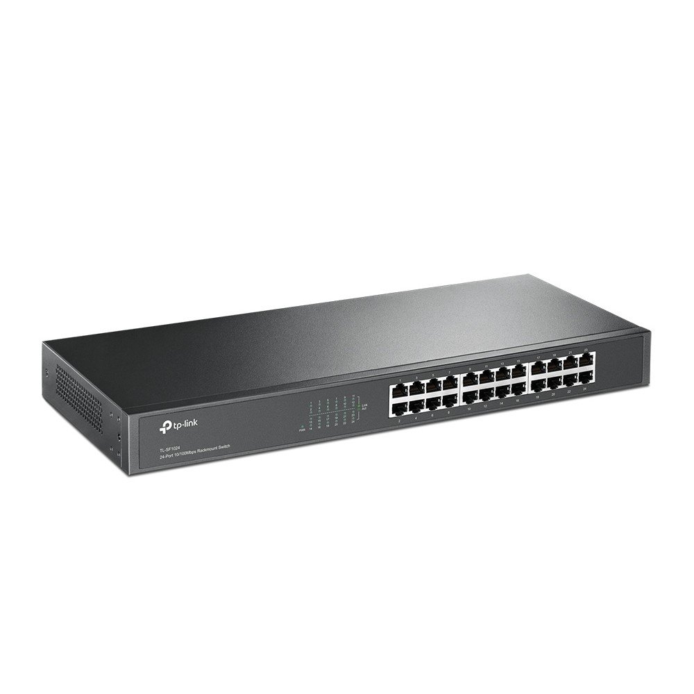TP-Link TL-SF1024 Коммутатор с 24 портами 10/100 Мбит/с для размещения в стойке