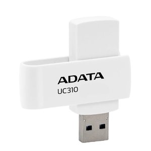 A-DATA Flash Drive 64GB USB WHITE UC310-64G-RWH ADATA