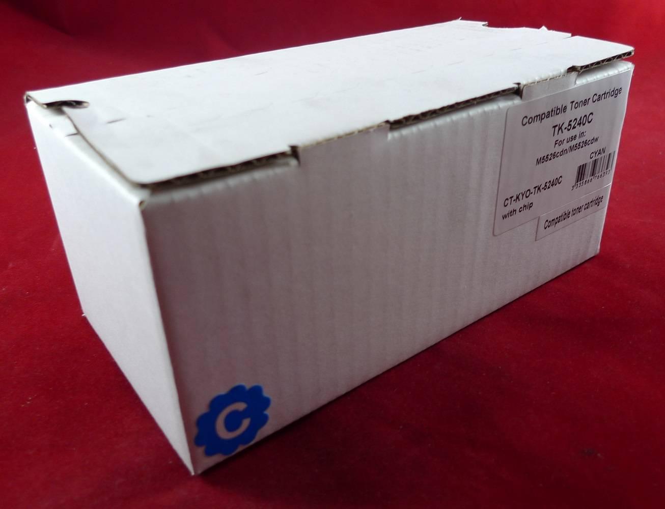 Тонер-картридж для Kyocera Ecosys P5026cdn/P5026cdw/M5526cdn/M5526cdw TK-5240C cyan 3K  ELP Imaging®, CT-KYO-TK-5240C