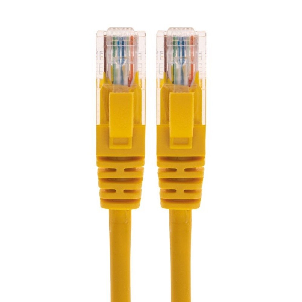Rexant (02-0105-05) Патч-корд U/UTP, CAT 5e, RJ45-RJ45, 26AWG, LSZH, желтый, 0,5м