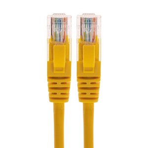 Rexant (02-0105-05) Патч-корд U/UTP, CAT 5e, RJ45-RJ45, 26AWG, LSZH, желтый, 0,5м