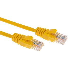 Rexant (02-0105-05) Патч-корд U/UTP, CAT 5e, RJ45-RJ45, 26AWG, LSZH, желтый, 0,5м