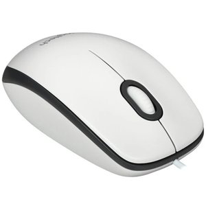 910-005004/910-006764 Мышь Logitech M100 USB White
