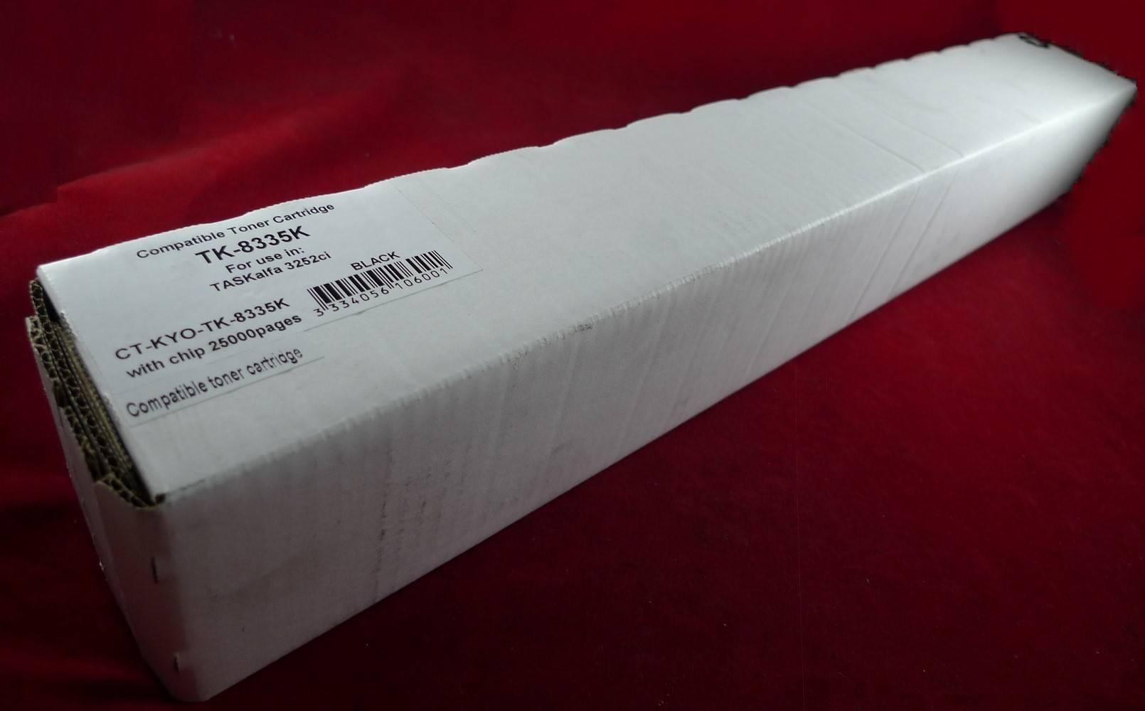 Тонер-картридж для Kyocera TASKalfa 3252ci  TK-8335K black 25K ELP Imaging®, CT-KYO-TK-8335K