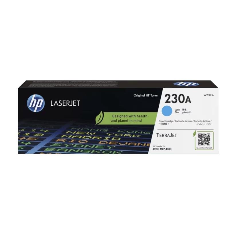 Тонер-картридж/ HP 230A Cyan Original LaserJet Toner Cartridge, W2301A