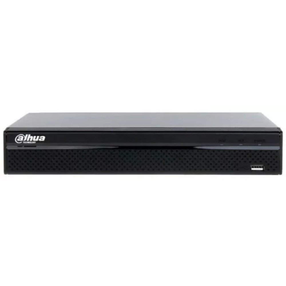 DAHUA DHI-NVR1108HS-S3/H 8-канальный IP-видеорегистратор 4K и H.265+, входящий поток до 80Мбит/с, 1 SATA III до 8Тбайт