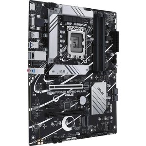 ASUS PRIME B760-PLUS (Socket 1700, ATX, 4xDDR5(192GB), DP/HDMI, 2xPCIe 4.0x16/1xPCIe 4.0, 1xLAN (2.5GbE), 4xSATA 6Gb/s, 3xM.2, 2xUSB 3.2, 4xUSB 2.0, 1xPS/2) 90MB1EF0-M1EAY0