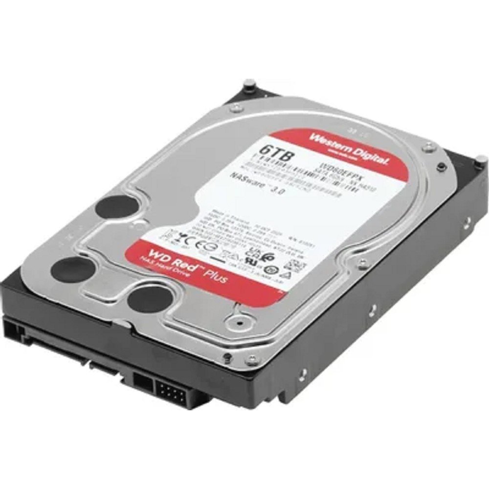 6TB WD NAS Red Plus (WD60EFPX) {Serial ATA III, 5400- rpm, 256Mb, 3.5"}