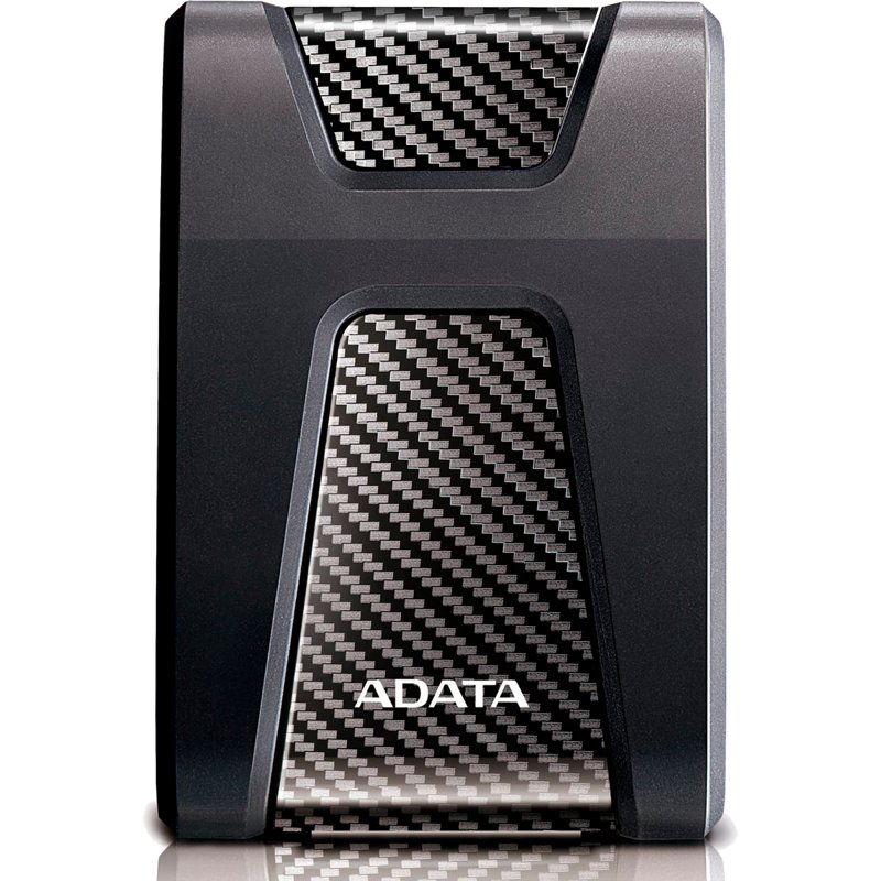 Жесткий диск внешний/ Portable HDD 1TB ADATA HD650 (Black), Silicone, USB 3.2 Gen1, 121x81x21mm, 201g /3 года/, AHD650-1TU31-CBK