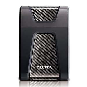 Жесткий диск внешний/ Portable HDD 1TB ADATA HD650 (Black), Silicone, USB 3.2 Gen1, 121x81x21mm, 201g /3 года/, AHD650-1TU31-CBK