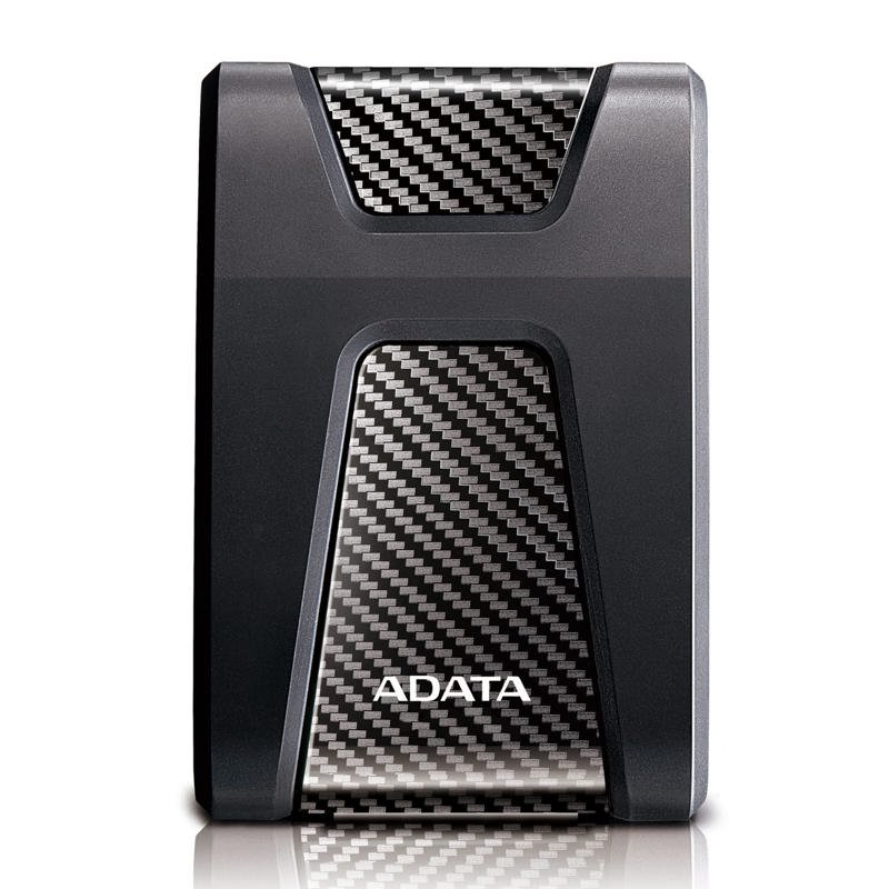 Жесткий диск внешний/ Portable HDD 1TB ADATA HD650 (Black), Silicone, USB 3.2 Gen1, 121x81x21mm, 201g /3 года/, AHD650-1TU31-CBK