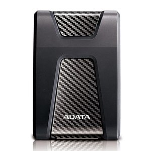 Жесткий диск внешний/ Portable HDD 1TB ADATA HD650 (Black), Silicone, USB 3.2 Gen1, 121x81x21mm, 201g /3 года/, AHD650-1TU31-CBK