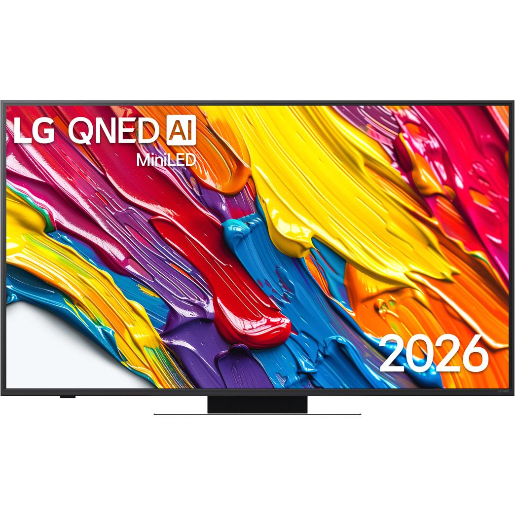 Телевизор ЖК 55'' LG/ 55", Ultra HD, QNED MiniLED, Dynamic QNED Color, Edge Led, Smart TV (WebOS 26), Wi-Fi 5, DVB-T2/C/S2, MR, 120Hz Native (VRR 144Hz), 2.0ch (20W), 4хHDMI, 2хUSB, 2 Pole, черный графит, 2026, 55QNED83B6A.ARUG