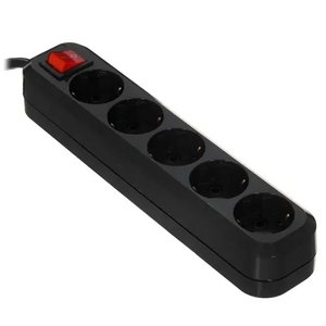 5bites SP5B-318 Сетевой фильтр 5S / 3*1.5MM2 / 16A / ABS / 1.8M / BLACK