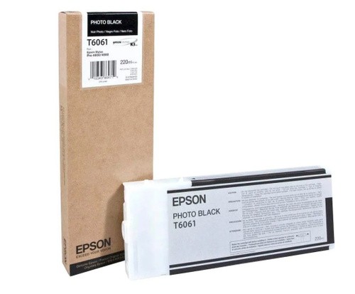 Картридж EPSON T6061 черный фото повышенной емкости для Stylus Pro 4880, C13T606100
