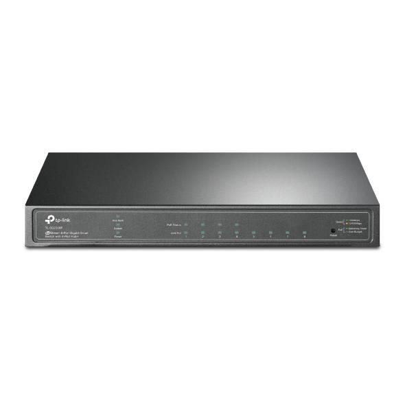 TP-Link SG2008P Коммутатор JetStream Smart с 8 гигабитными портами (4 порта PoE+)