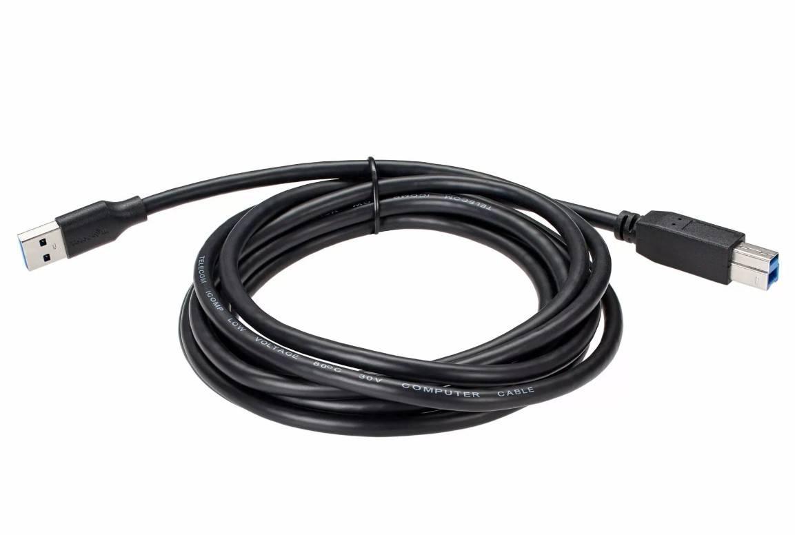 Кабель соединительный USB3.0 Am/Bm 3m медь Telecom  (TUS710-3M)