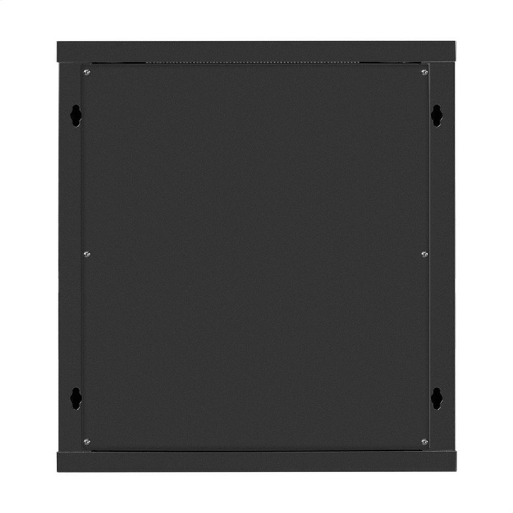 Exegate EX298610RUS Шкаф телекоммуникационный 19" настенный 12U ExeGate EC-WM-12U.600.G.BLACK (19”, 12U, 600x600x635mm (ШхГхВ), передняя дверь закаленное стекло, съемные боковые панели, пыле- и влагоз