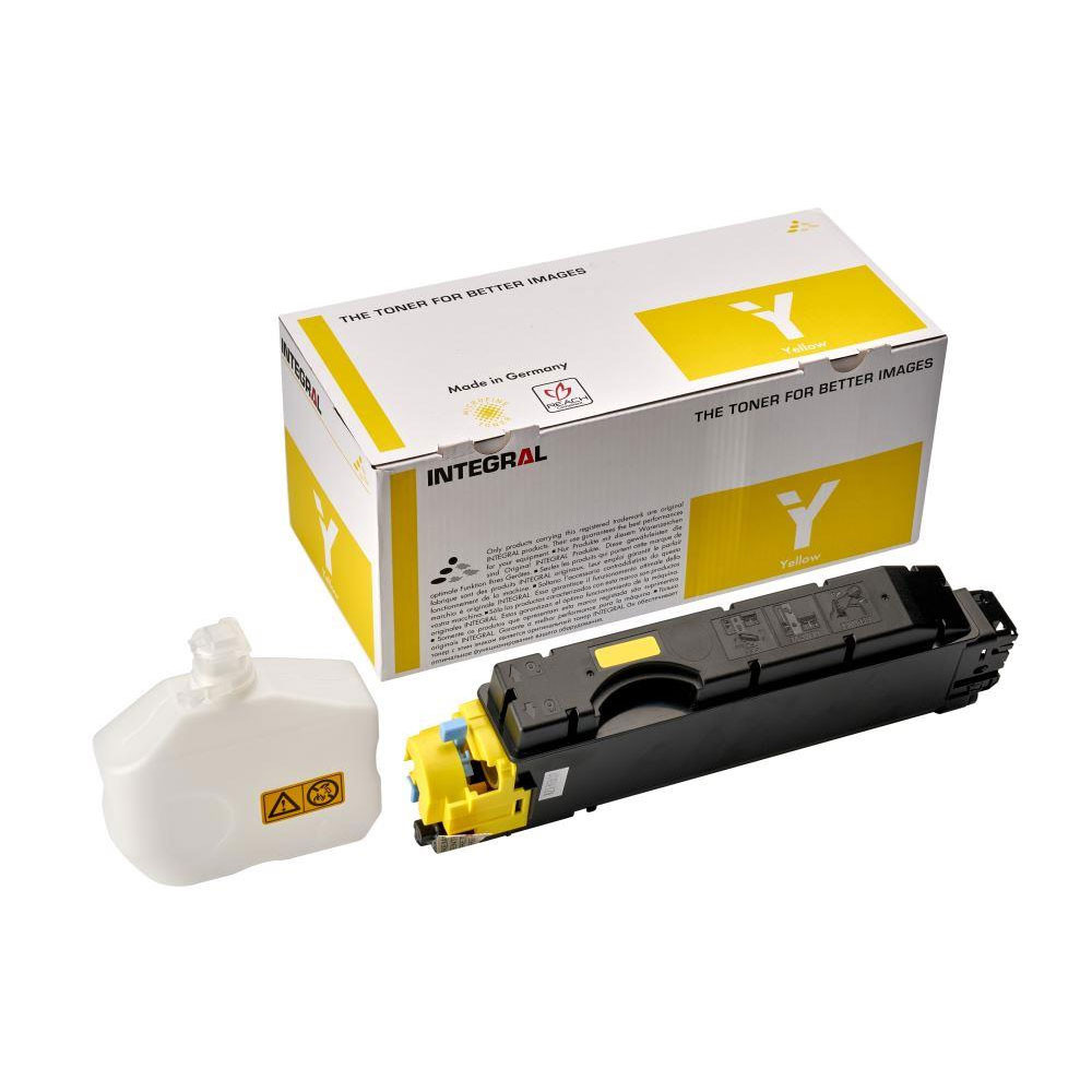 Тонер-картридж Integral TK-590Y с чипом для Kyocera, 12100087
