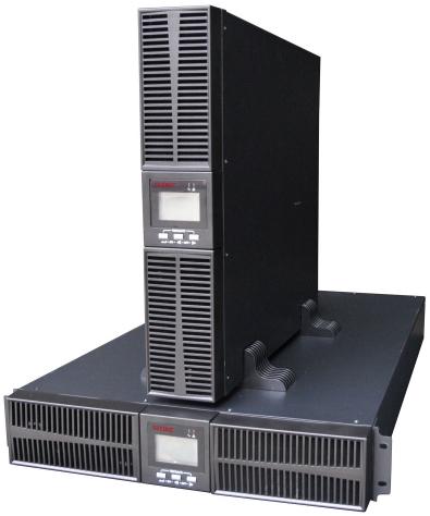Онлайн ИБП ДКС серии Small Rackmount, 3000 ВА/2700 Вт, 1/1, 8xIEC C13, EPO, USB, RS-232, RJ45, Rack 2U, 6x9Ач, SMALLR3A5I