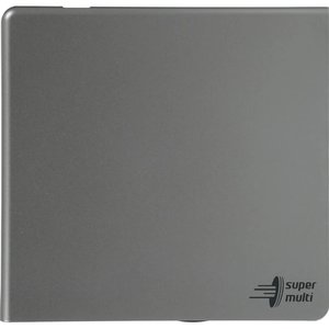 LG DVD-RW GP57ES40 ext. Silver Slim Ret USB2.0 (совместим с 3.0), GP57ES40.AHLE10B