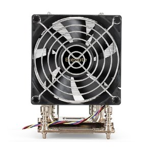 Exegate EX293437RUS Кулер ExeGate ESNK-P0064AP4.PWM.4U.SP3.Cu (Al+Cu, 4U, 6 тепл. трубок, LGA SP3, TDP 280W, PWM, 1900-3800RPM, 2 ball bearing, 4pin, 44db, 730г, на винтах, с термопастой, Retail box)
