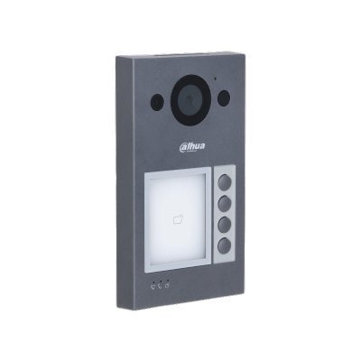 DAHUA DHI-VTO3311Q-WP Вызывная WIFI панель с разрешением камеры 2мп и CMOS сенсором, IP65, IK08, Поддержка режима "Ночь" и голосового оповещения, питание DC 12V, PoE