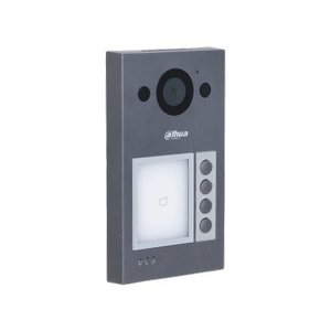 DAHUA DHI-VTO3311Q-WP Вызывная WIFI панель с разрешением камеры 2мп и CMOS сенсором, IP65, IK08, Поддержка режима "Ночь" и голосового оповещения, питание DC 12V, PoE