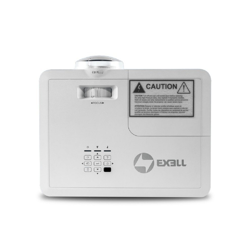 Exell EXD102STW Проектор ламповый короткофокусный {DLP, 3500 ANSI, XGA (1024x768), 30000:1, Объектив 0.62:1}