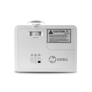 Exell EXD102STW Проектор ламповый короткофокусный {DLP, 3500 ANSI, XGA (1024x768), 30000:1, Объектив 0.62:1}