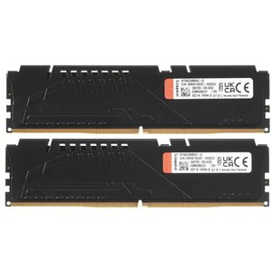 Kingston DDR5 DIMM 32GB 5600 FURY Beast Black EXPO (Kit 2*16gb) 1RX8 36-38-38 1.25V KF556C36BBEK2-32