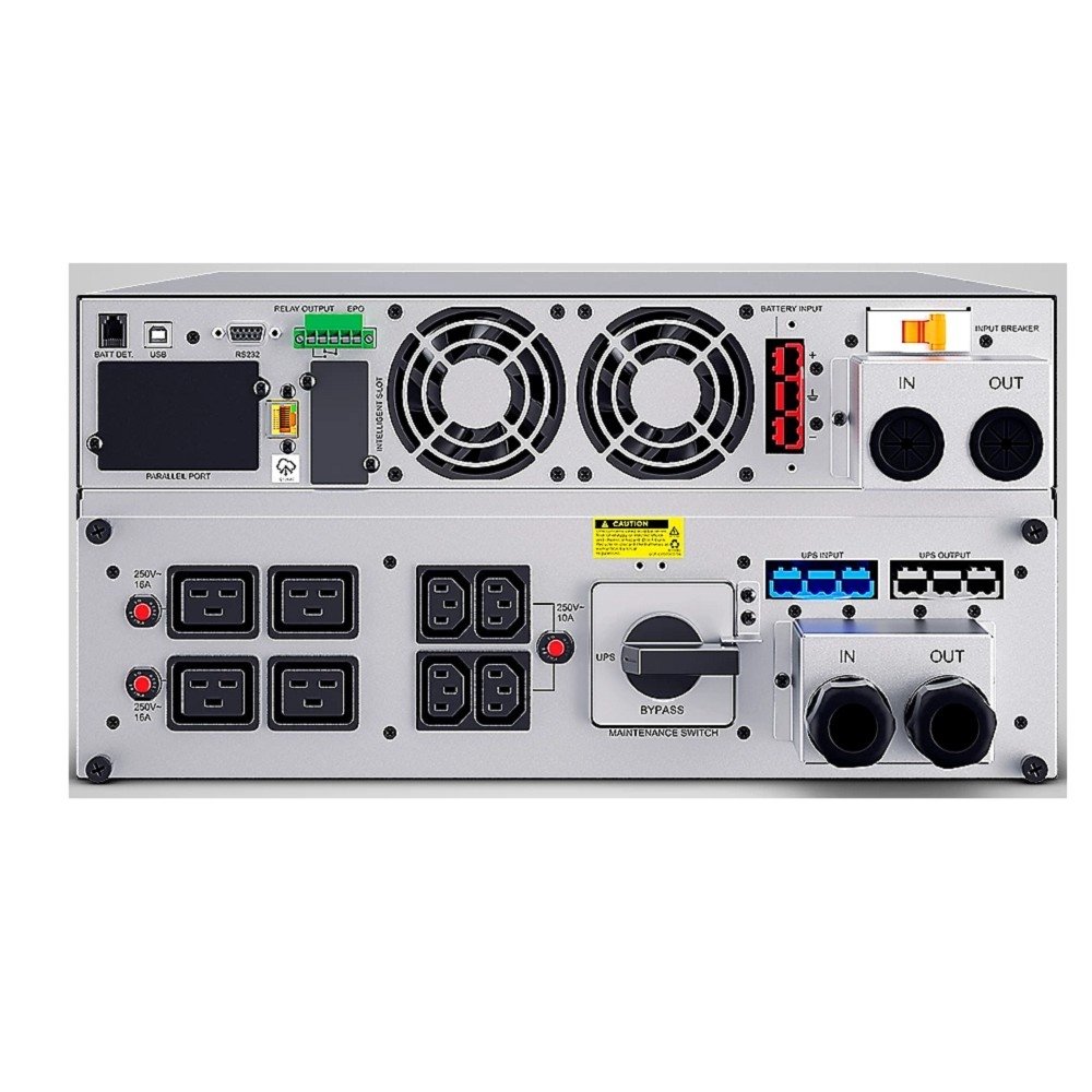 ИБП CyberPower OLS10KERT5U {Online, 10кВА/10кВт USB/RS-232/Dry/EPO/SNMP/CloudCard/bat.detect/МВ (4 С13, 4 C19, terminal ) 20х9Ач}