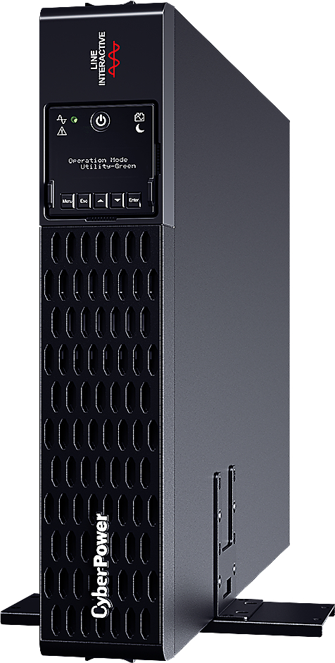 Источник бесперебойного питания/ UPS CyberPower PR2200ERTXL2UA NEW Line-Interactive 2200VA/2200W USB/RS-232/EPO/Dry/SNMPslot (IEC C13 x 6, IEC C19 x 2)  (12V / 6AH х 8)