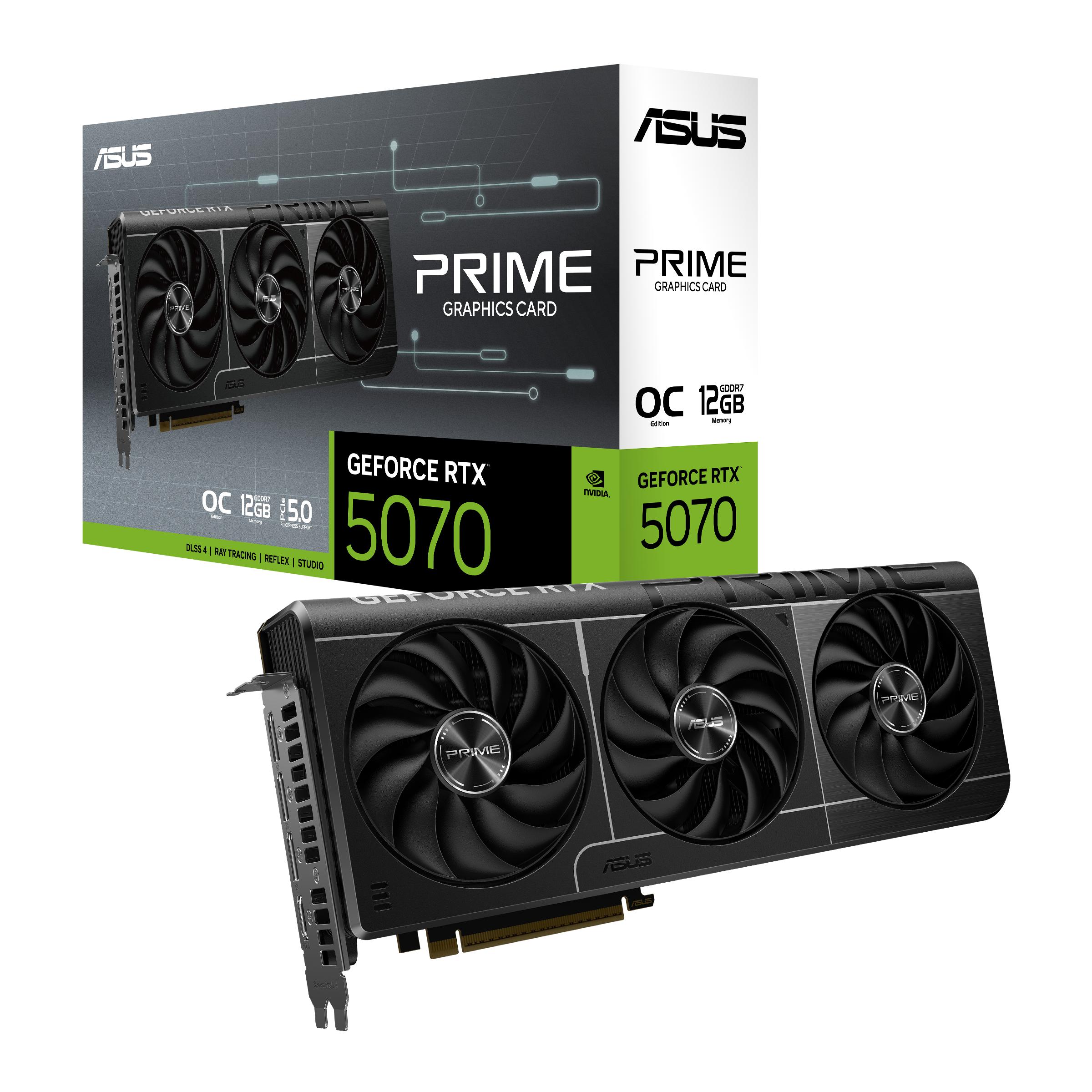 Видеокарта/ PRIME-RTX5070-O12G, 90YV0M10-M0NA00