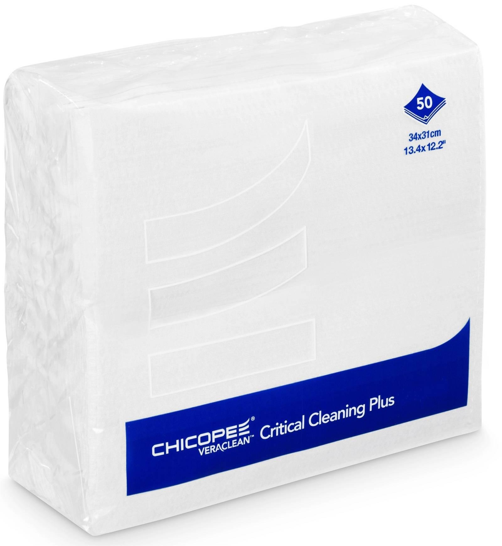 Салфетки абсорбирующие высокопрочные Veraclean Critical Cleaning Wiper белые (Katun/Chicopee) пак/50шт, 48862
