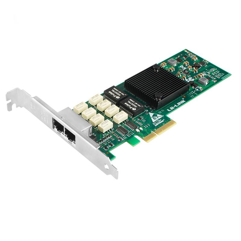 Сетевая карта/ PCIe x4 1G Dual-Port Bypass Adapter, LREC9712HT-BP