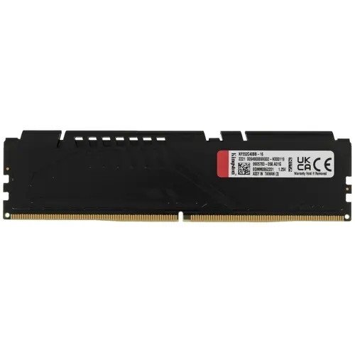 Kingston DDR5 DIMM 16GB 5200 MT/s CL40 KF552C40BB-16