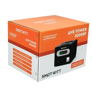 Напольный стабилизатор напряжения SMARTWATT AVR TOWER 3000RF, 4512020370007