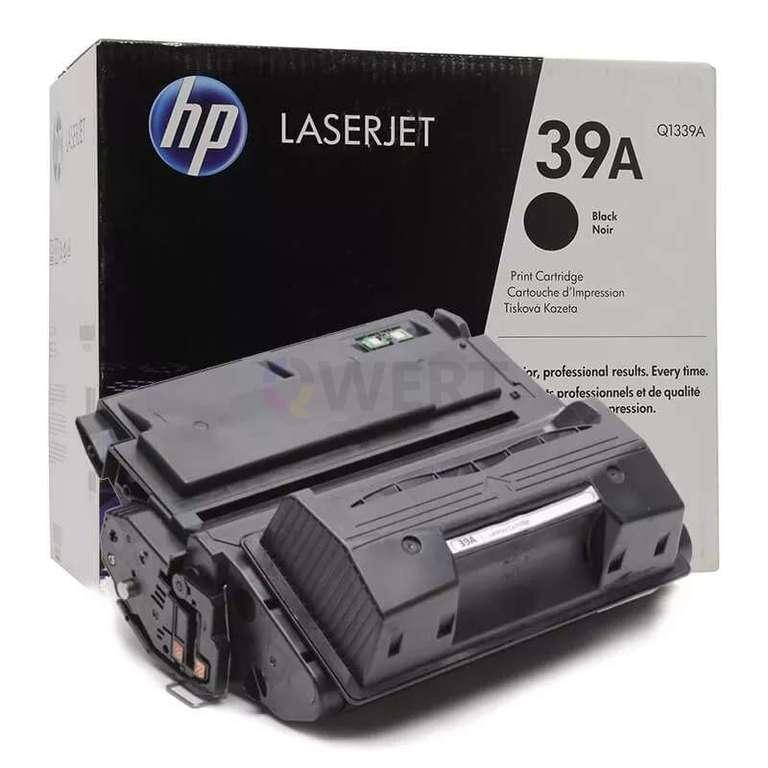HP Q1339A 39A (поврежденная упаковка, новый, 2011)