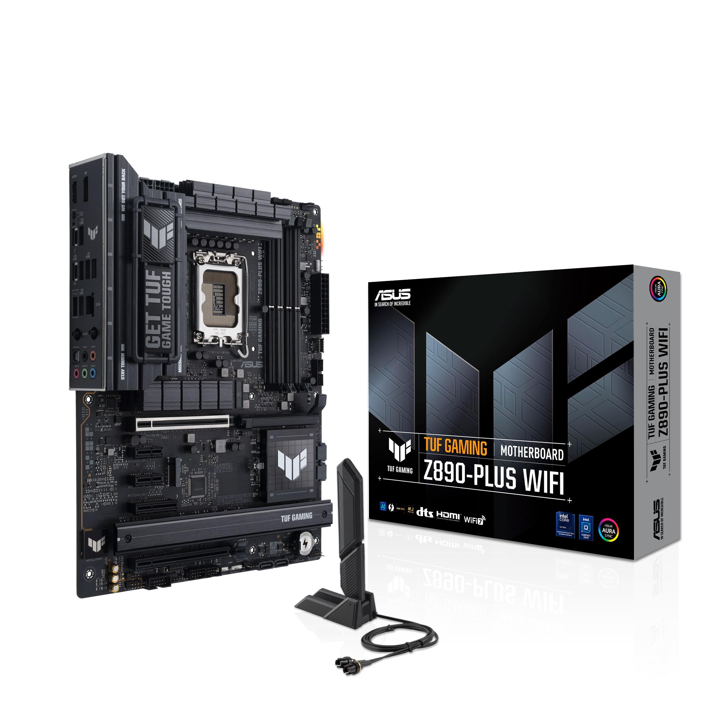 Материнская плата/ TUF GAMING Z890-PLUS WIFI, 90MB1IQ0-M0EAY0