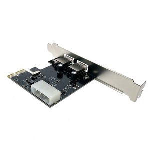 Espada Контроллер PCI-E, USB3.0 2 порта , чип ASM1042, модель EU30A2 (46048)