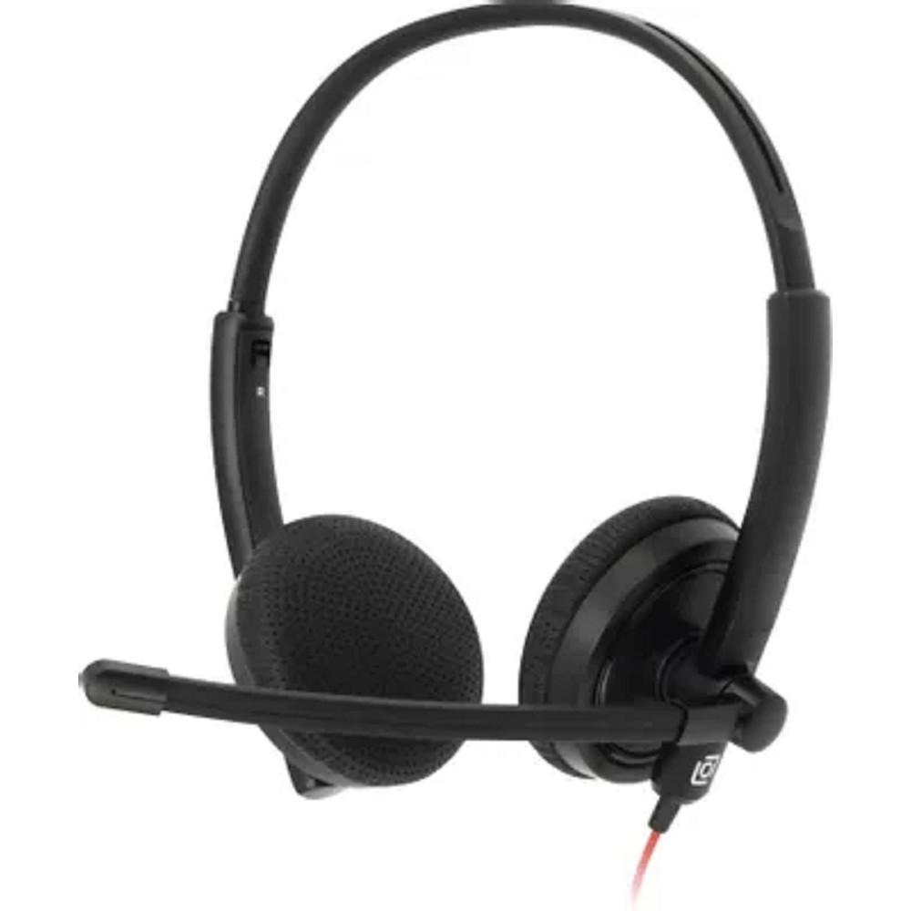 Oklick HS-L900 черный 2.8м накладные (