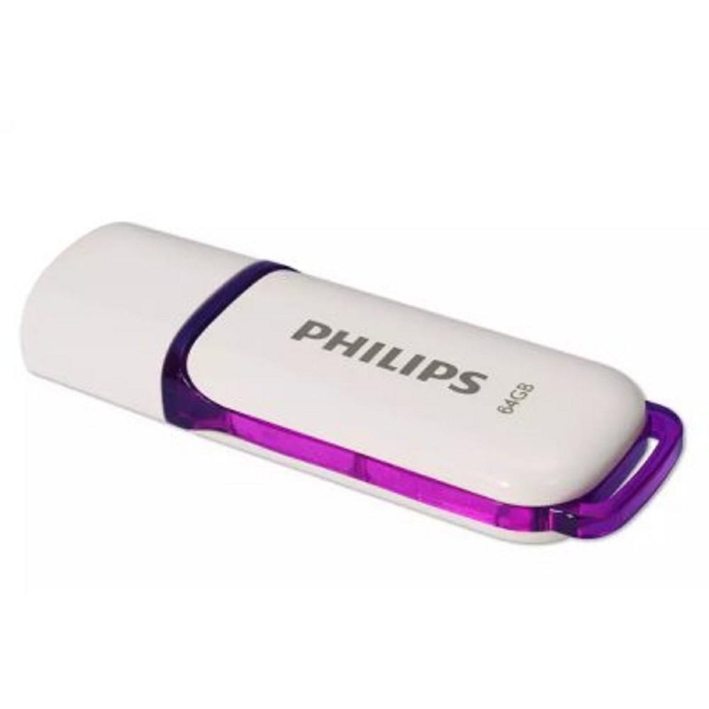 PHILIPS USB Drive 64GB PHILIPS SNOW2.0 64GB, USB 2.0, FM64FD70B/97