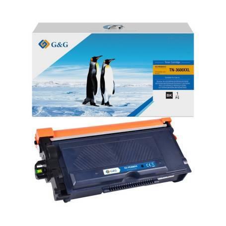 Тонер-картридж G&G, аналог Brother TN-3600XXL 11k с чипом, NT-PB3600XXC-B-S1