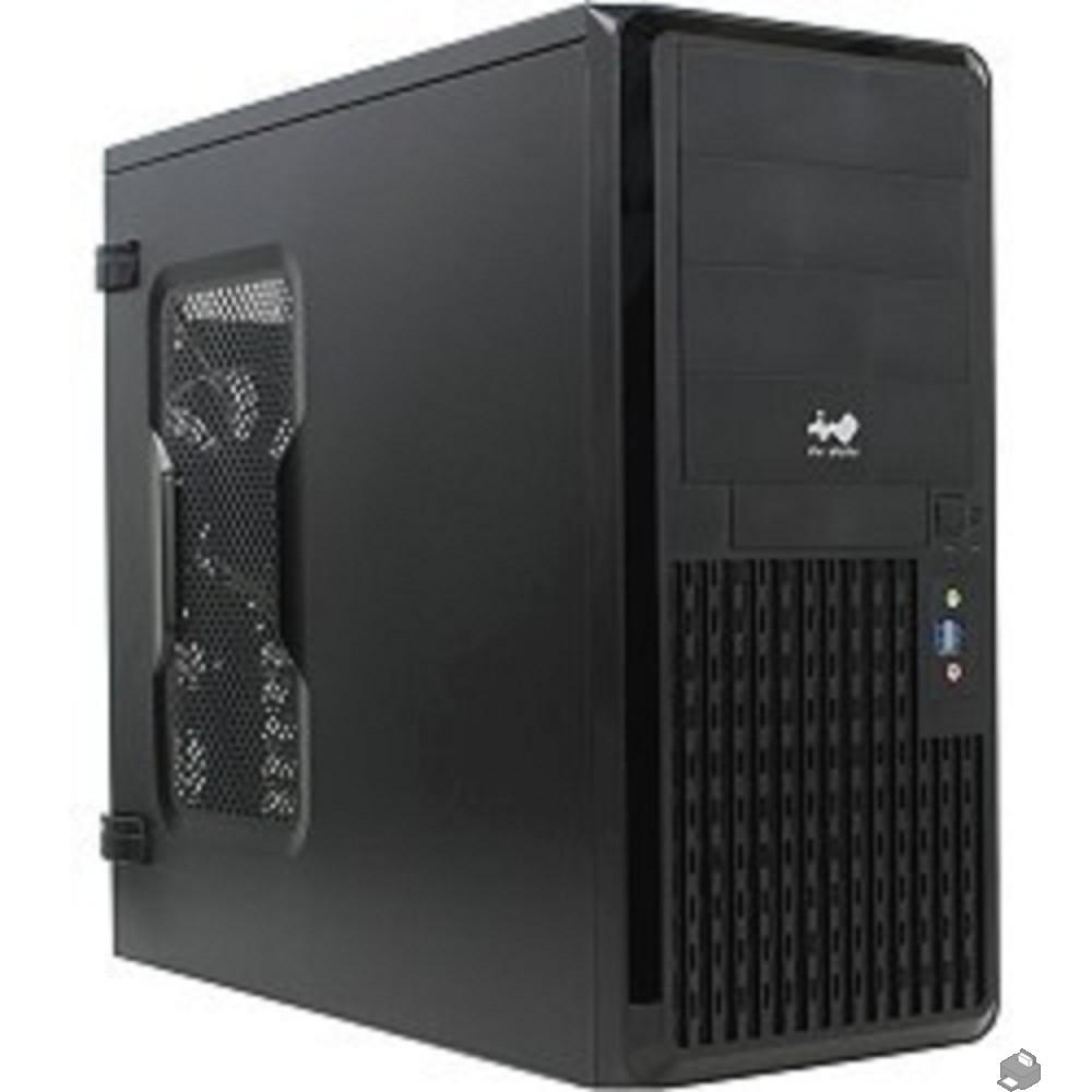BigTower InWin PE689BL USB3.0*2+A(HD)+fron fan 120mm*1+rear fan 120mm*1+ 2*2SATA+1*1SATA+Intrusion Switch/ holes for SL20” RACKMOUNT  w/o PSU [6141921]